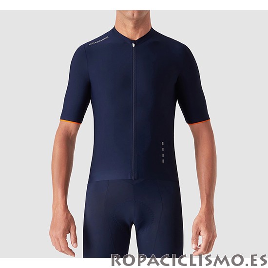 2019 Maillot La Passione Tirantes Mangas Cortas Azul Blanco